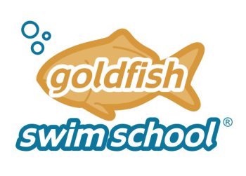 gold fish swim logo